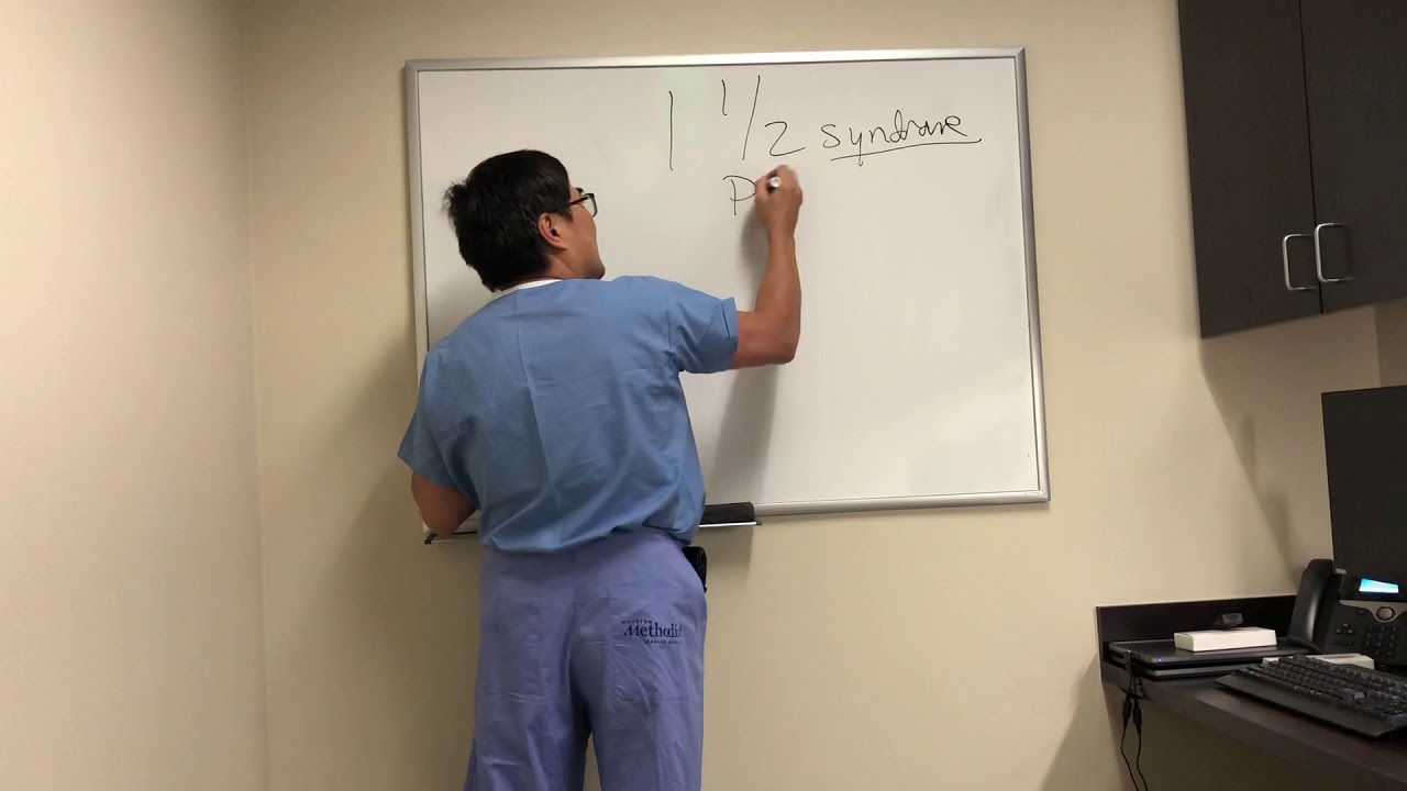 One and half syndrome