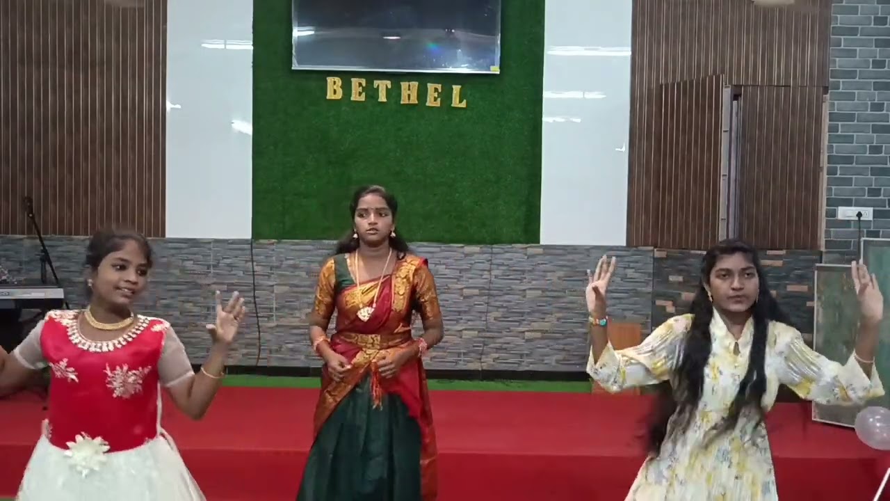 Azhagana padaippu | Dance | Bethel vision church| Giftson durai song | #christmas2024 #dance