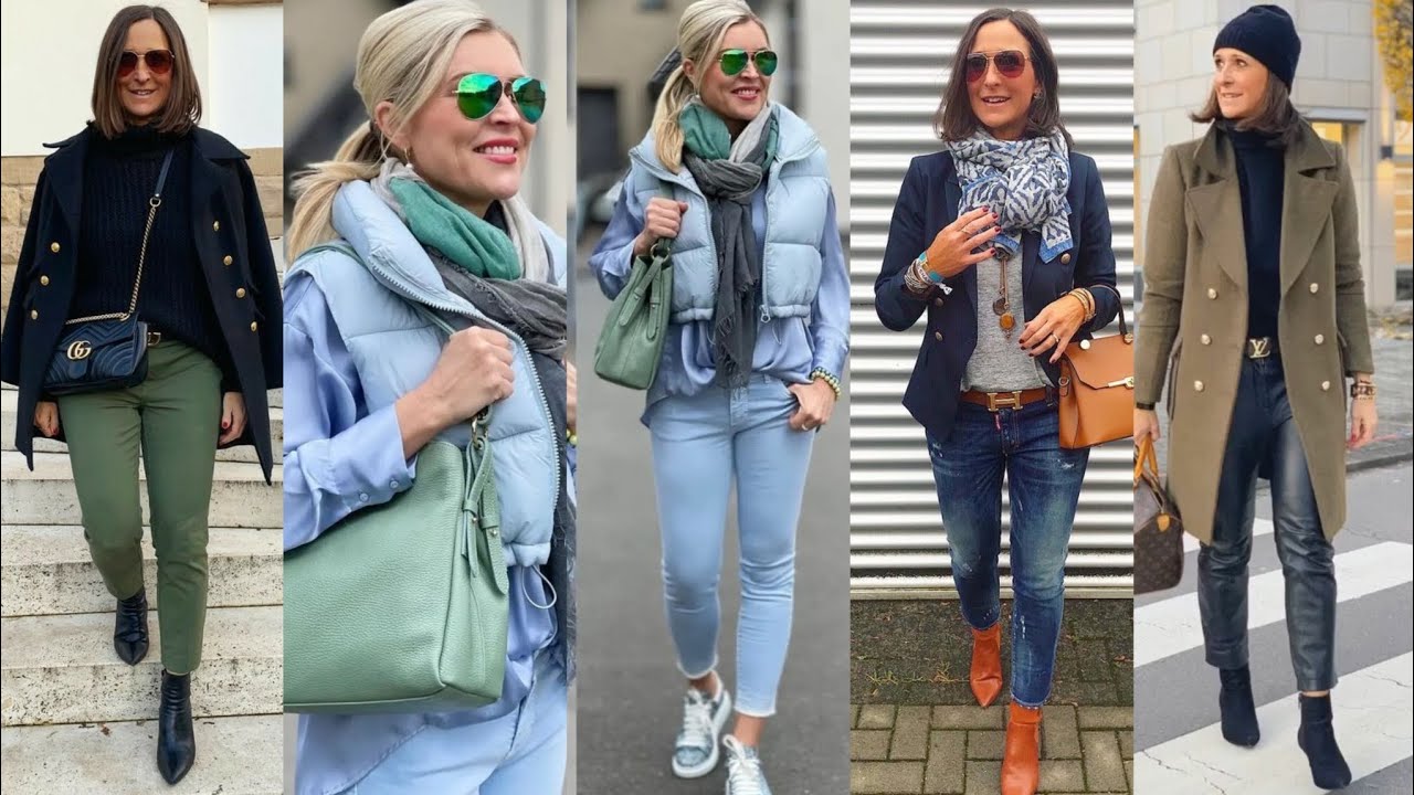 Natural Older Women OVER 50  | NewTrends Fashion For Women |winter/winter ☃️ ❄️ FallFashion 2026