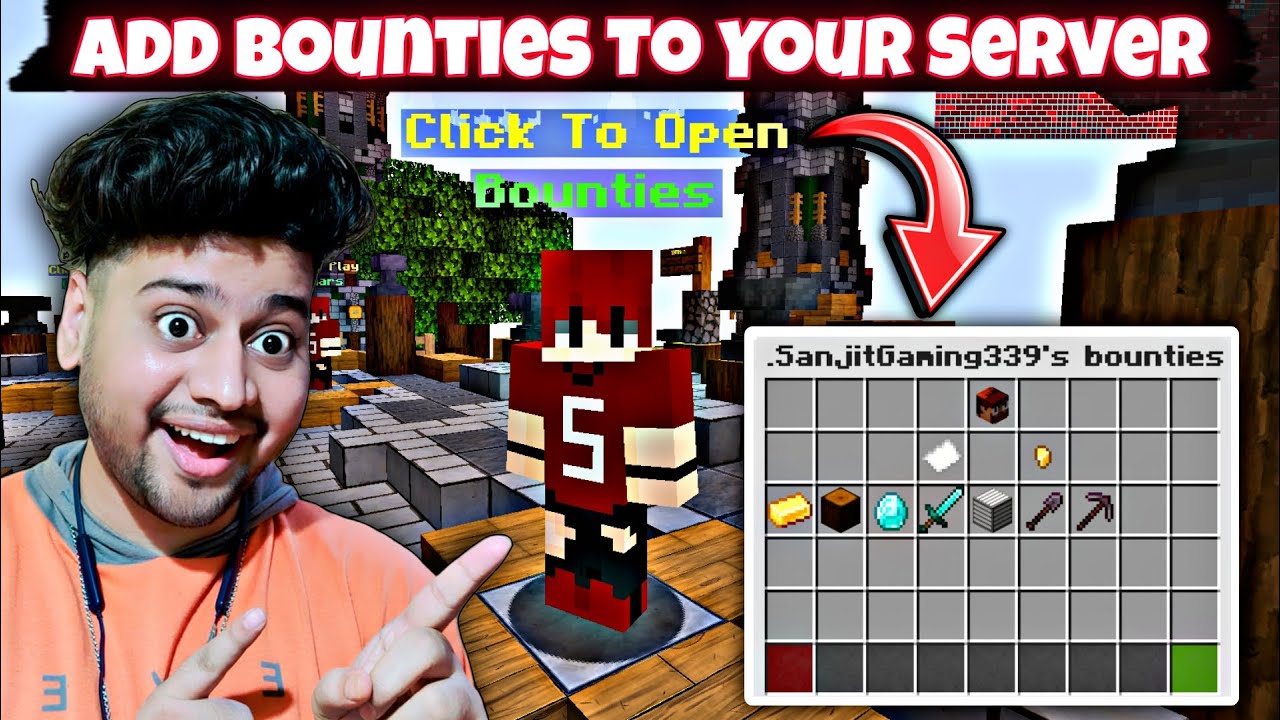 How To Add Bounties in Your Minecraft Server | Lucky Bounties Plugin | Add Bounty in Aternos Server