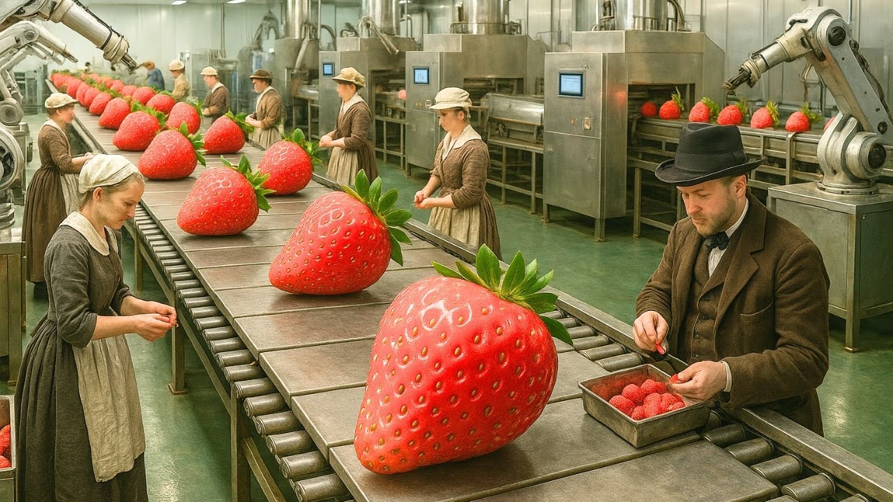 Inside The 1800s Factory: How Strawberry Jam Was Made