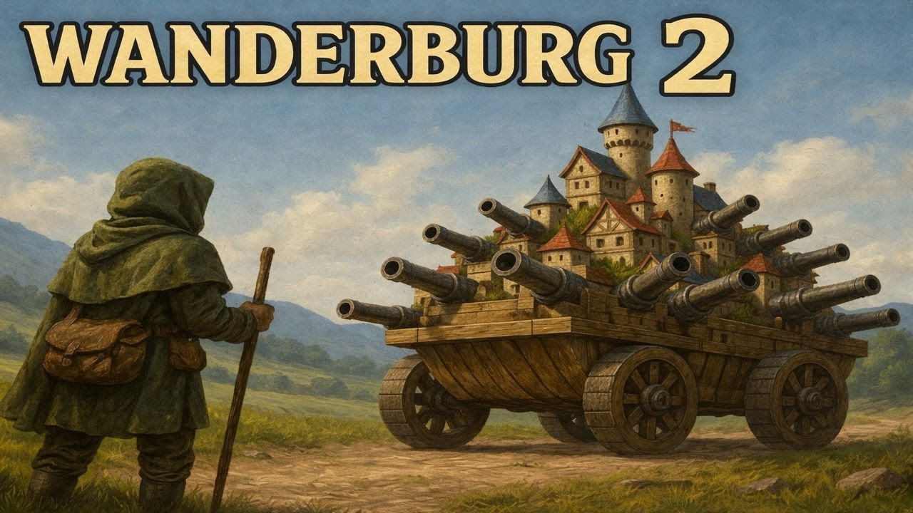 Я стал замком с большой пушкой в игре Wanderburg