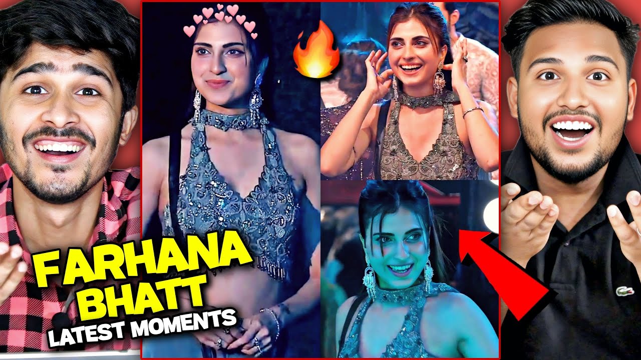 Farhana Bhatt The Sherni Of The House Attitude & Cute Moments Reaction 🔥💯| #bahana #farhanabhat