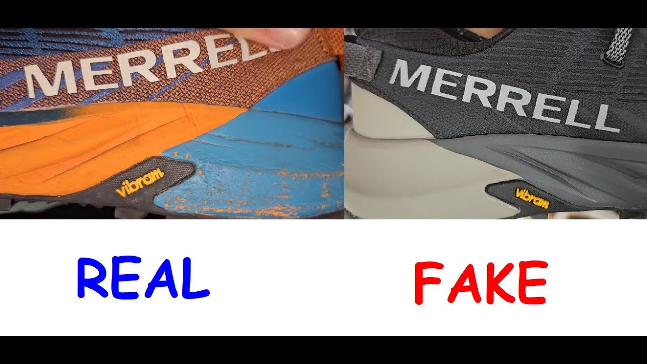 Merrell sneakers real vs fake review. How to spot original Merrell Agility Peak 4 sneakers