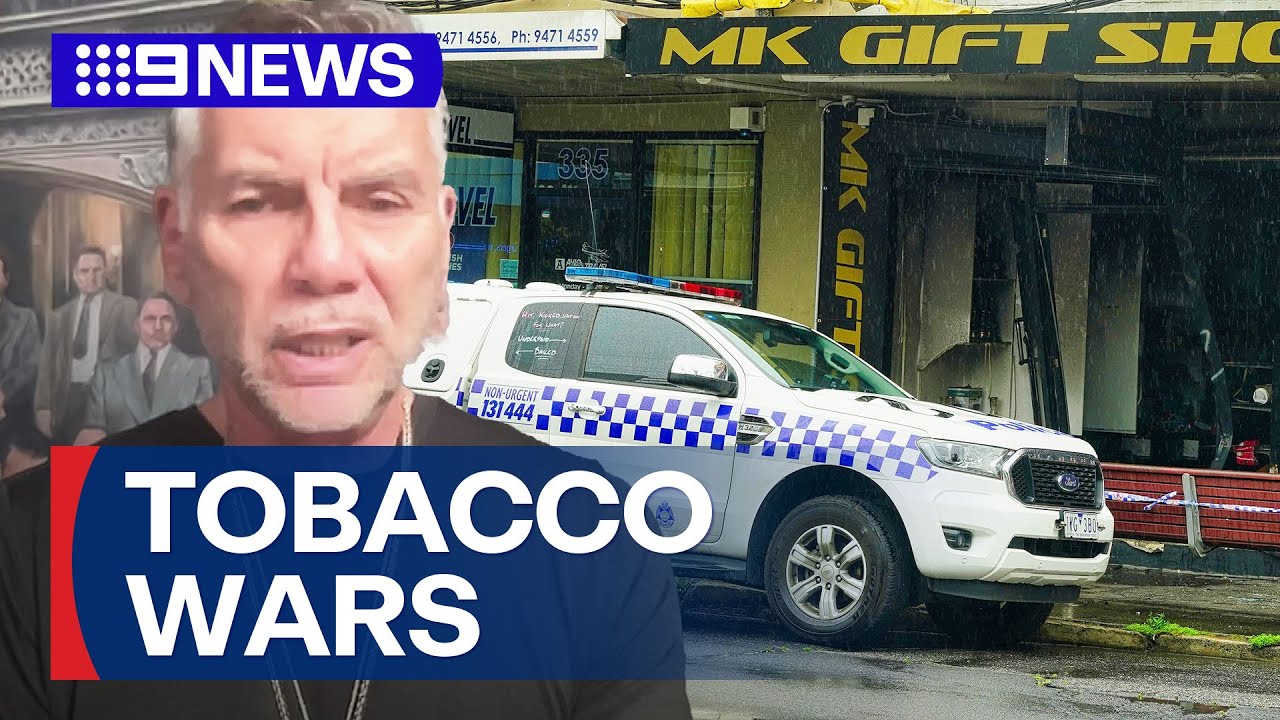 Former Mafia boss on tackling Australia's tobacco wars | 9 News Australia