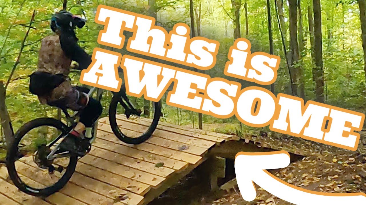 SWEET, New Trail Day. Thats kinda like New bike day right?  --  Rufus @ Dryer Road Park.