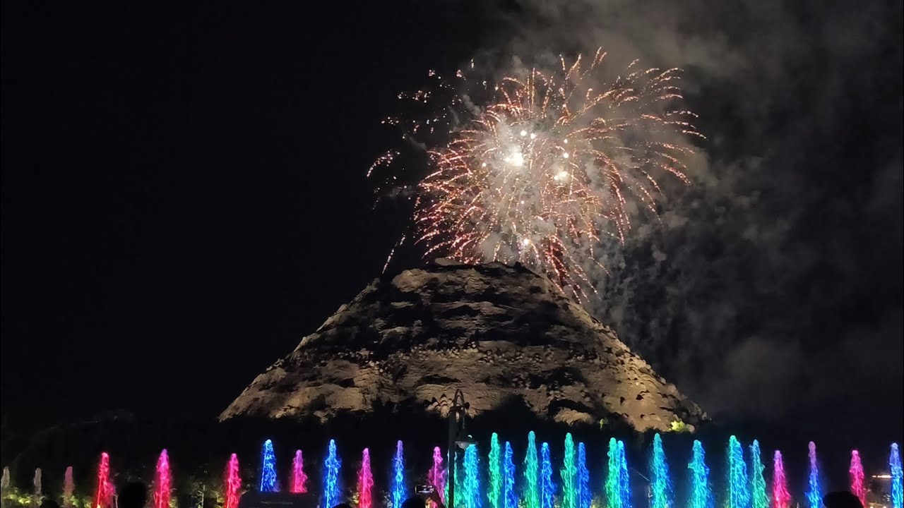 Fireworks Display  at Padera Islands Theme Park