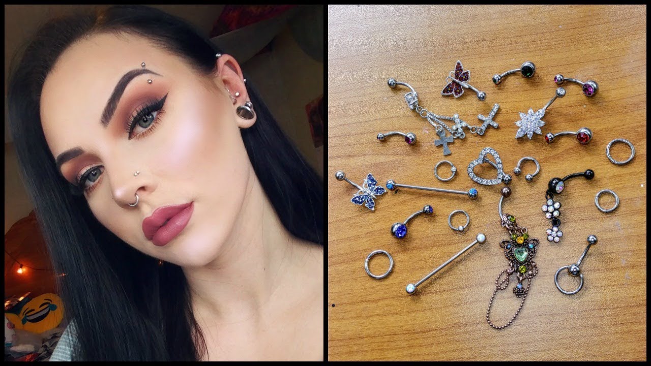 My Body Jewelry Collection! UPDATED
