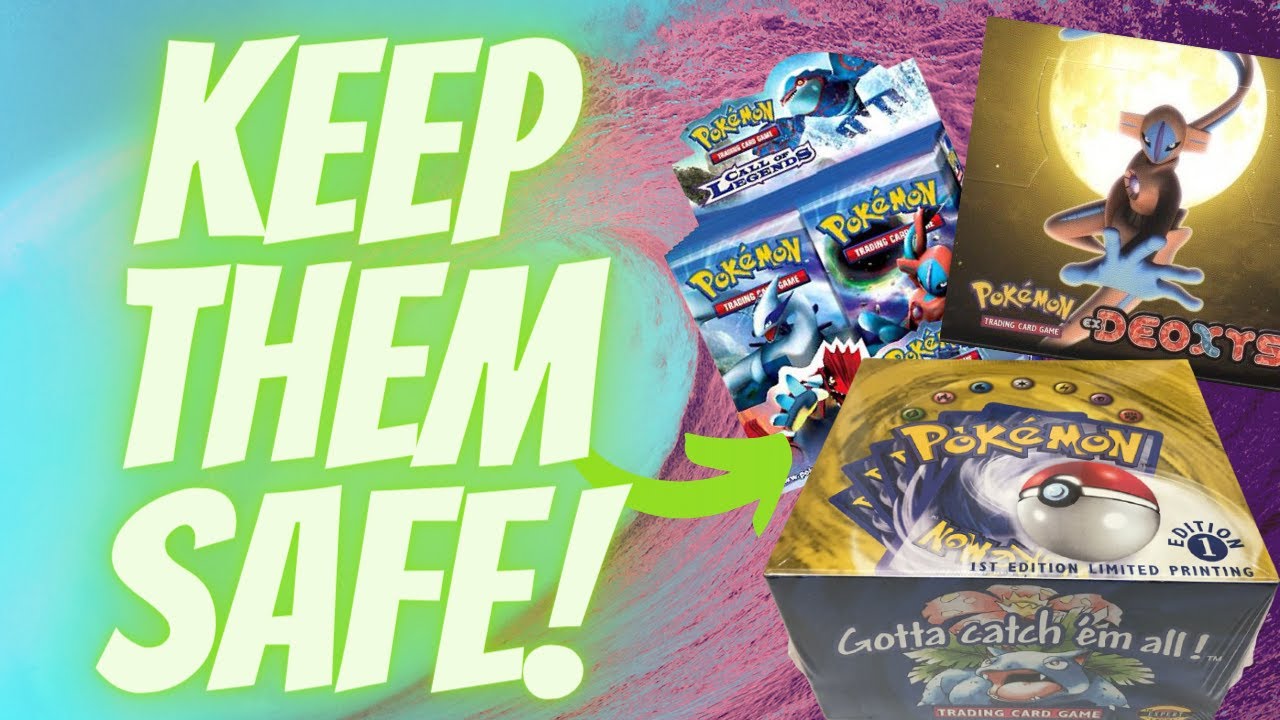 How To Properly Store & Protect Your Pokémon TCG Booster Boxes | TCG ToolKit