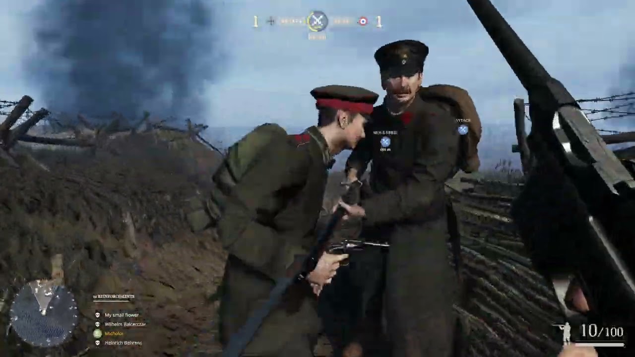 Verdun Gameplay Artois - Machine Gunner