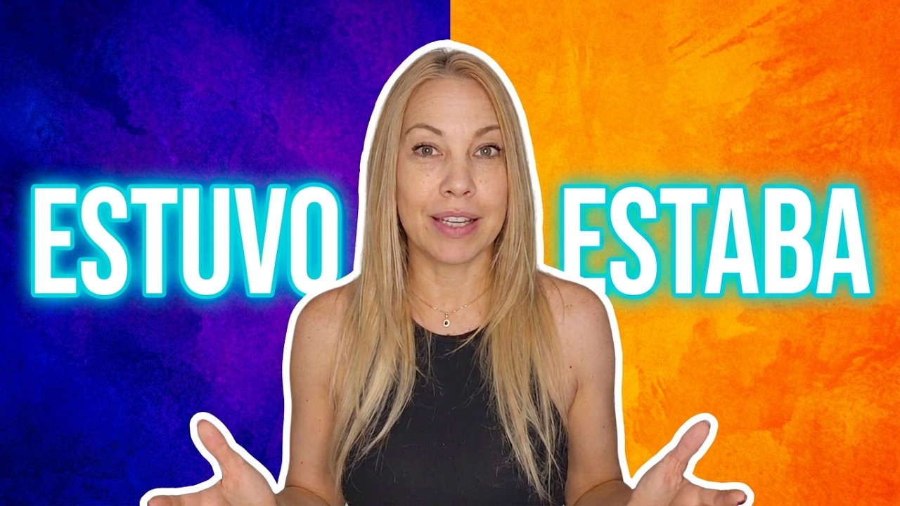 Difference between ESTUVO  and ESTABA in Spanish