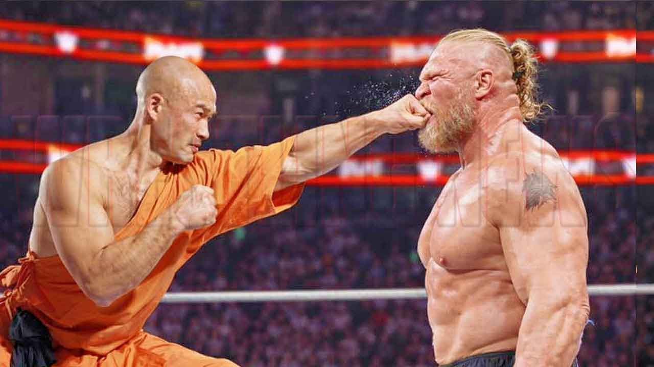 Brock Lesnar vs Master Shaolin Iron Man Match
