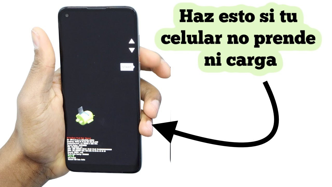 Mi Motorola no prende ni carga / Pantalla Negra