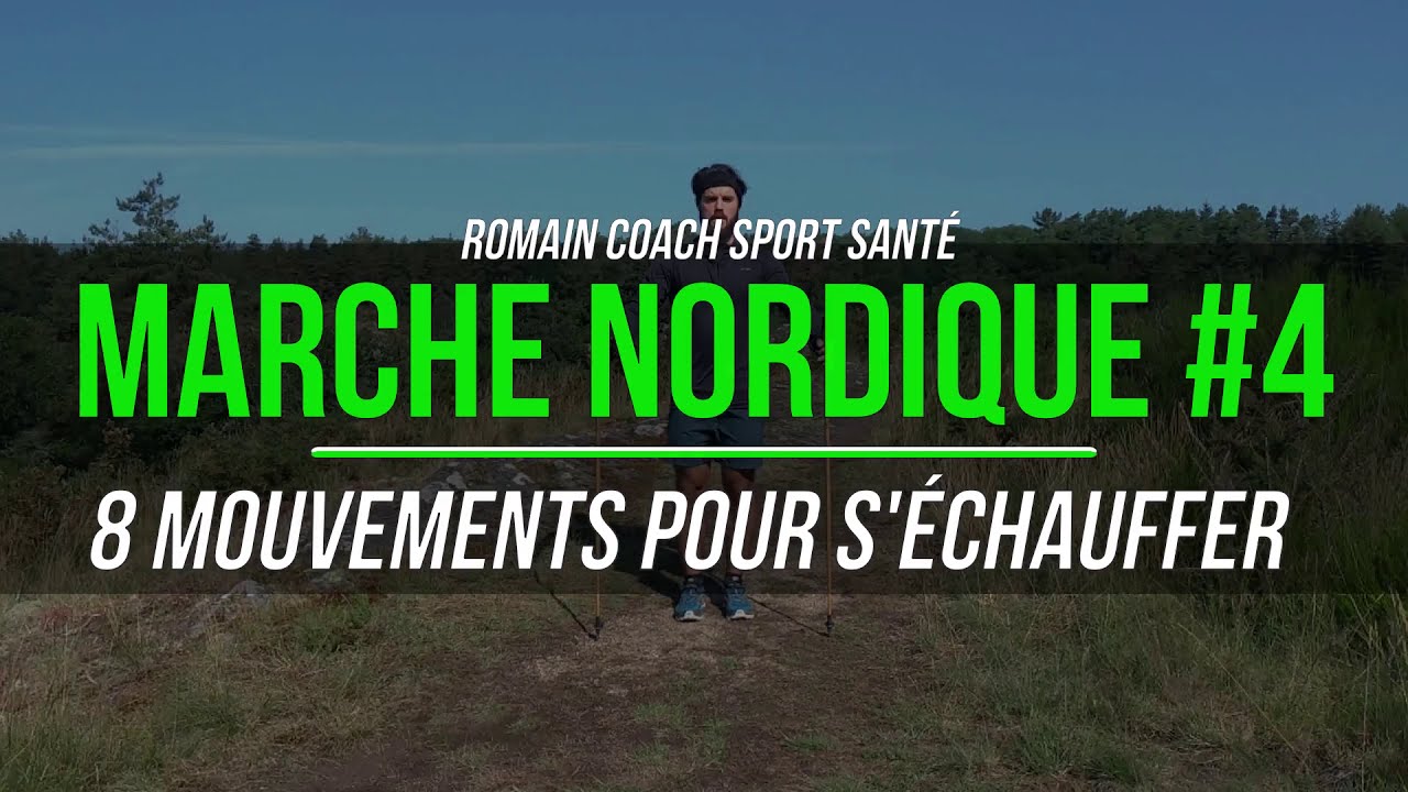 8 exercices pour s'échauffer en Marche Nordique ROUTINE #2
