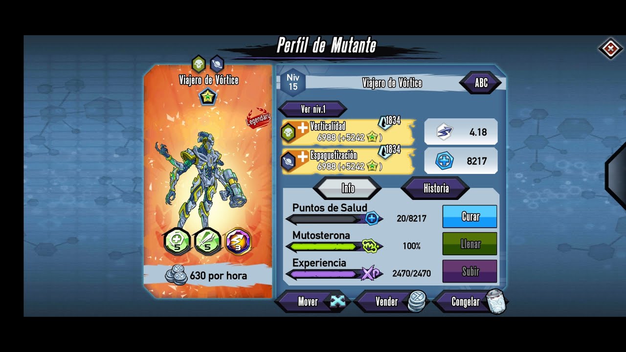 Viajero de Vórtice MGG Mutants Genetic Gladiators 1