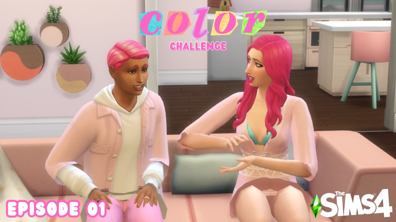 Sims 4 Color Challenge (Generations) EP 1
