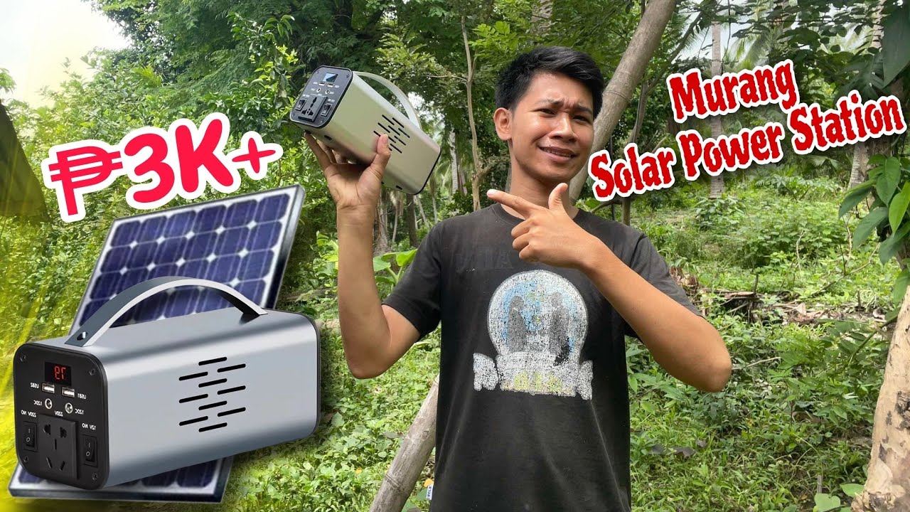 Murang Solar Power Station Review Work from Home Power Station