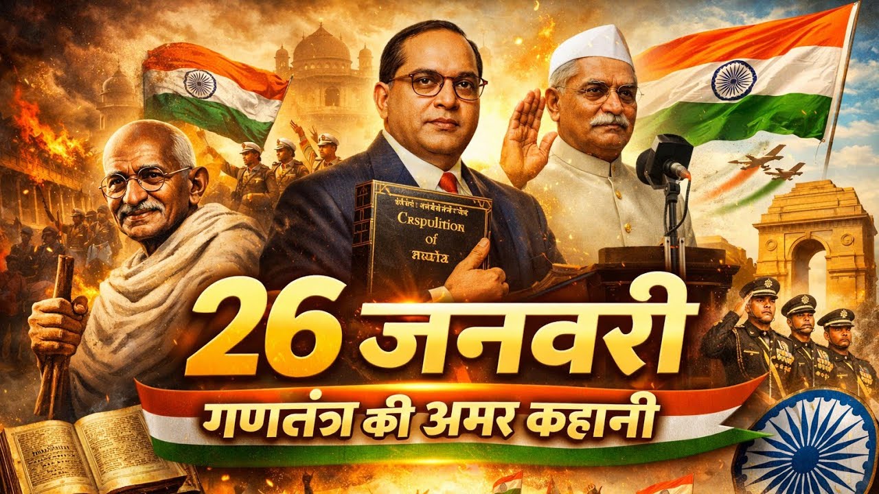 26 जनवरी 1950 का सच | गणतंत्र भारत की ऐतिहासिक कहानी | Republic Day Special #26january 