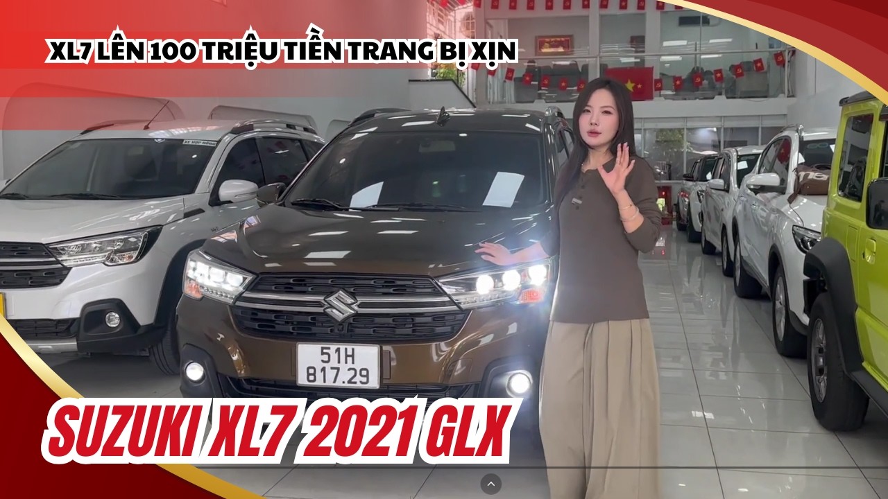 HÀNG HIẾM Suzuki XL7 2021 GLX 1.5AT sẵn trăm triệu tiền trang bị xịn như xe sang