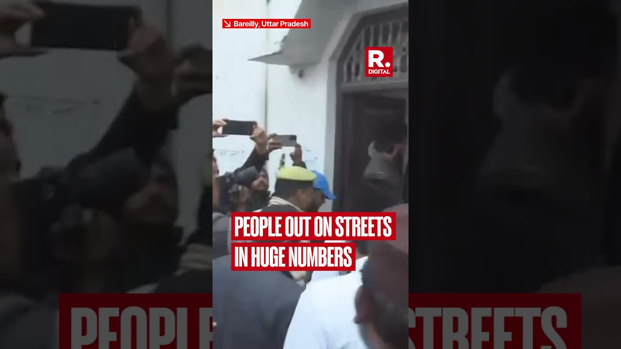 Heavy police deployment in Bareilly as tensions escalate after cops stop Tauqeer Raza protest