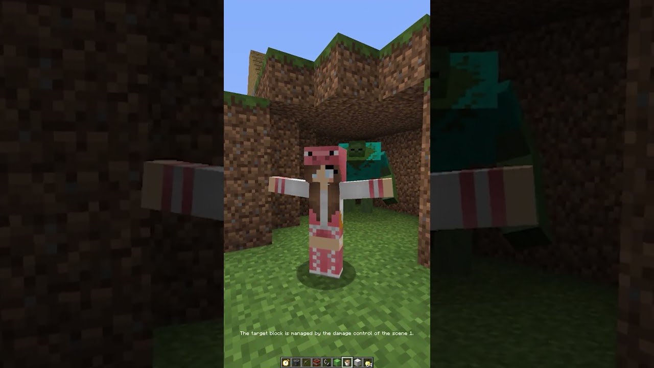 I saved a bee with ping 4747 in Minecraft #minecraft #meme #memes #shorts #tiktok #gaming
