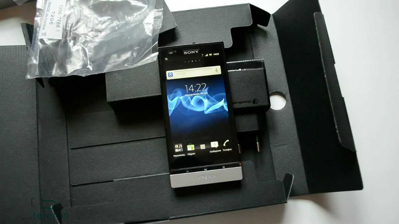 Распаковка Sony Xperia P (unboxing)