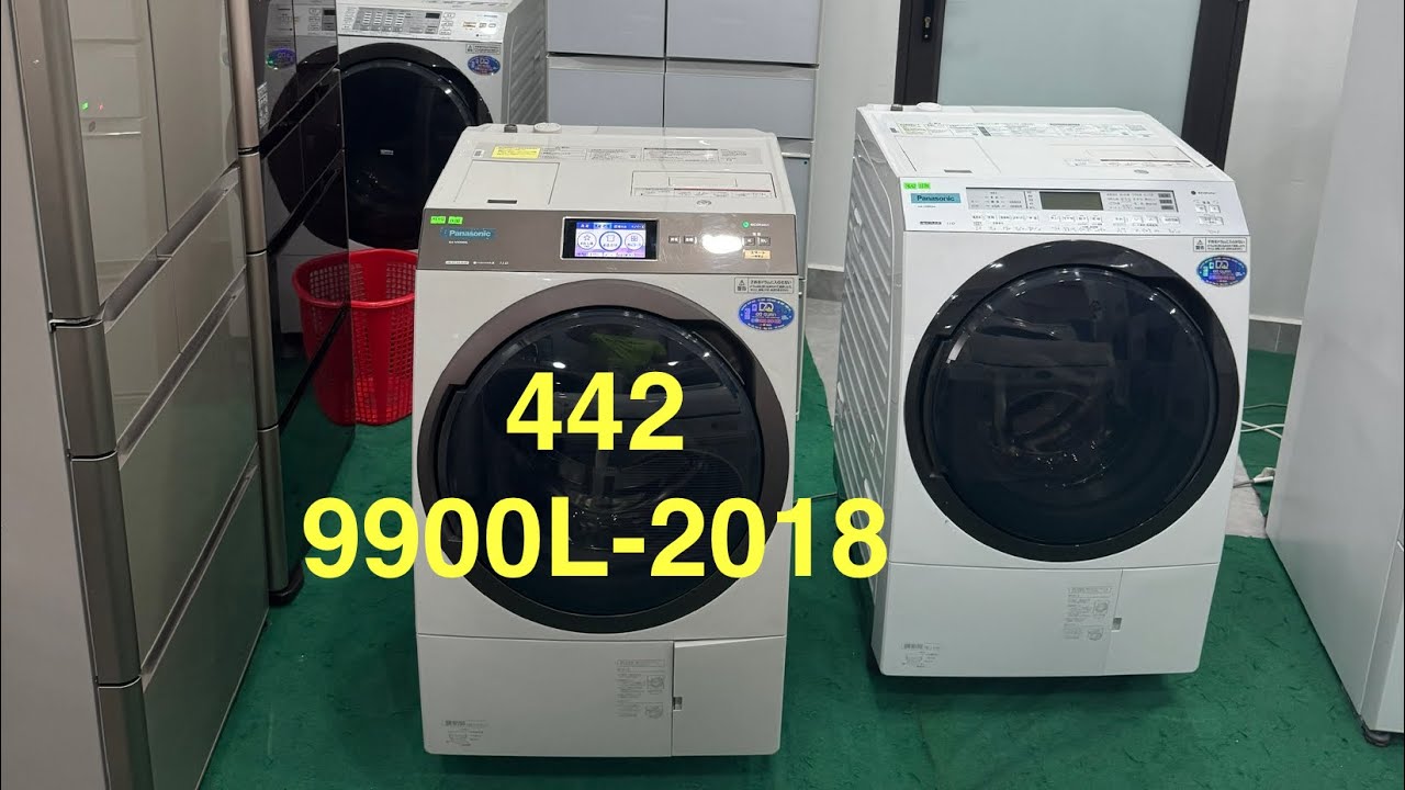 Lướt mới keng.Máy giặt Nhật Vip Panasonic NA-VX9900L 2018 cao cấp nhất hãng.Giặt 11 sấy 6 kg.
