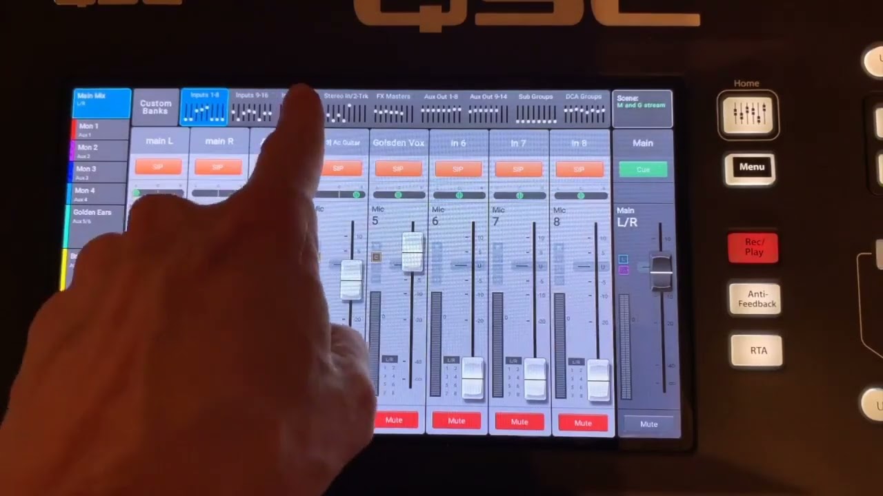 How to Use Your QSC TouchMix 30 Pro as Interface and Mixer