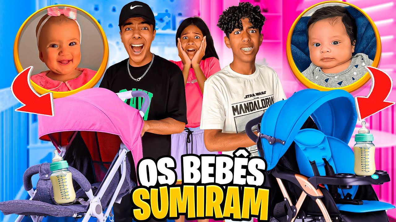 SEQUESTRARAM OS BEBÊS, TODOS SUMIRAM!😰 *a maior trolagem