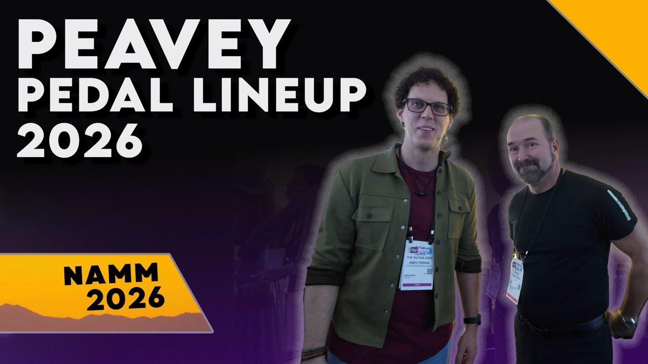 Peavey's new pedal lineup is INCREDIBLE! | Peavey | NAMM 2026