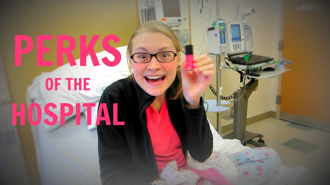 PERKS OF THE HOSPITAL!!! (1.16.15)