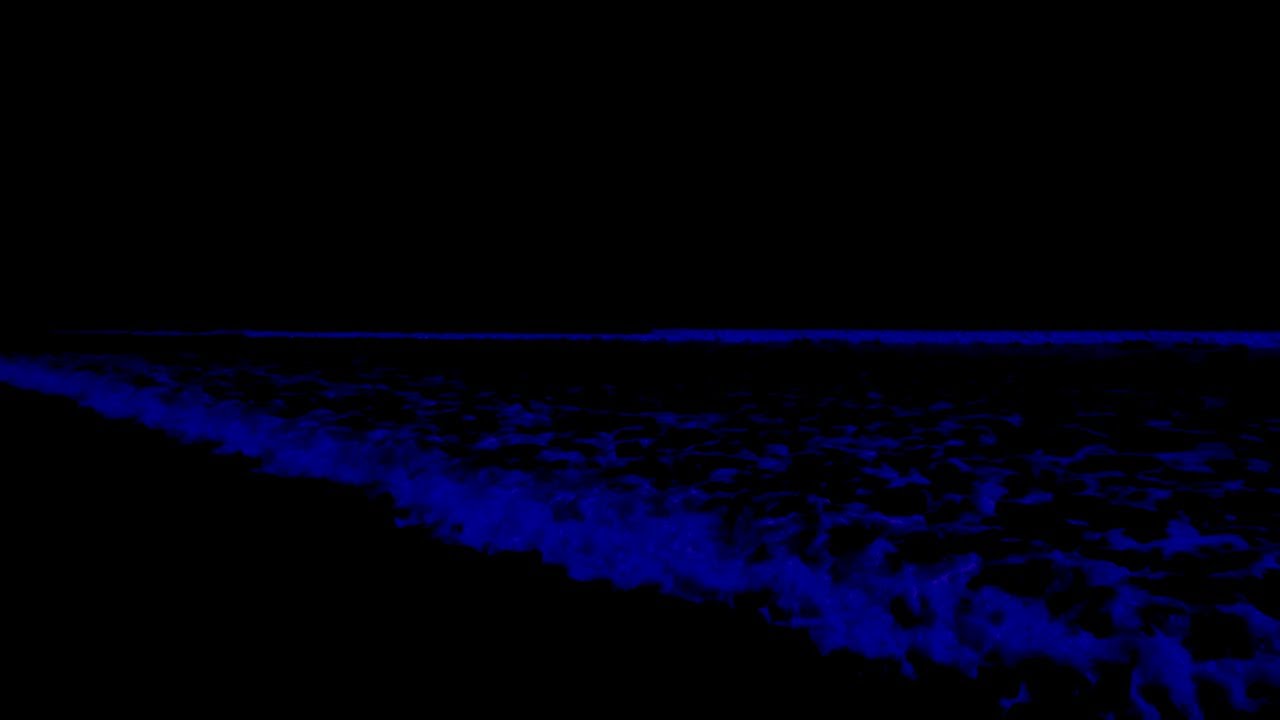 (No Ads) Deep Relaxation Music • Rolling Waves In Quiet Night For Ease Your Mind & Drift Away Relax