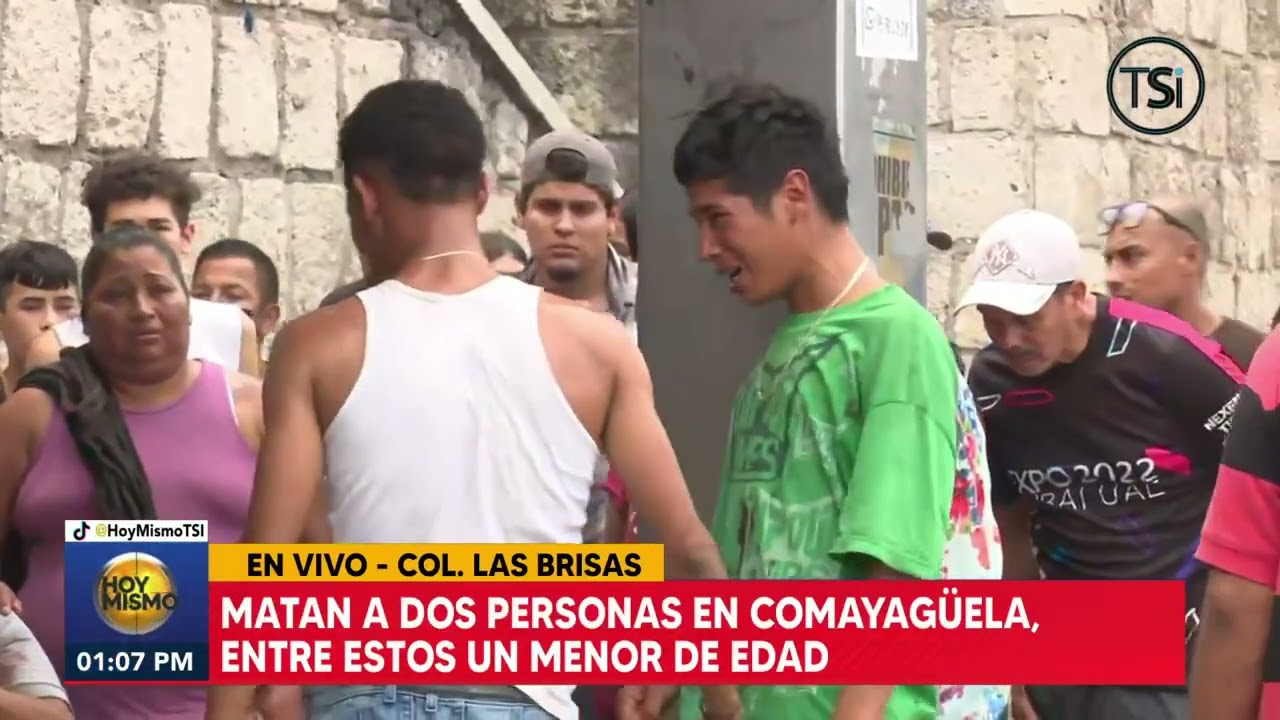 Matan a dos hombres en parada de buses cerca de centro comercial en Tegucigalpa