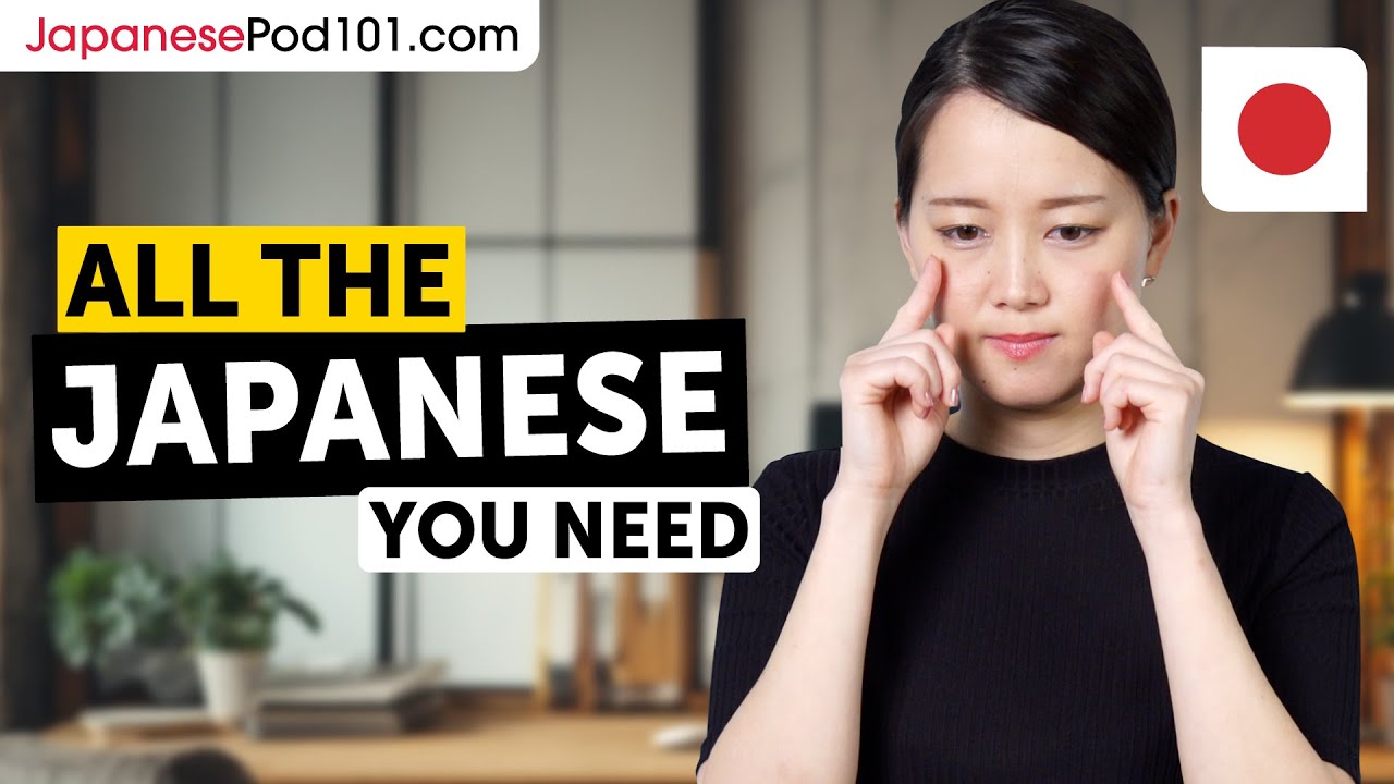Learn Japanese in 4 Hours - ALL the Japanese Phrases You Need to Get Started