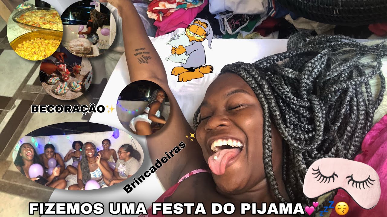 NOSSA FESTINHA DO PIJAMA 😹💕 (parte 1) ✨#minnynovamente