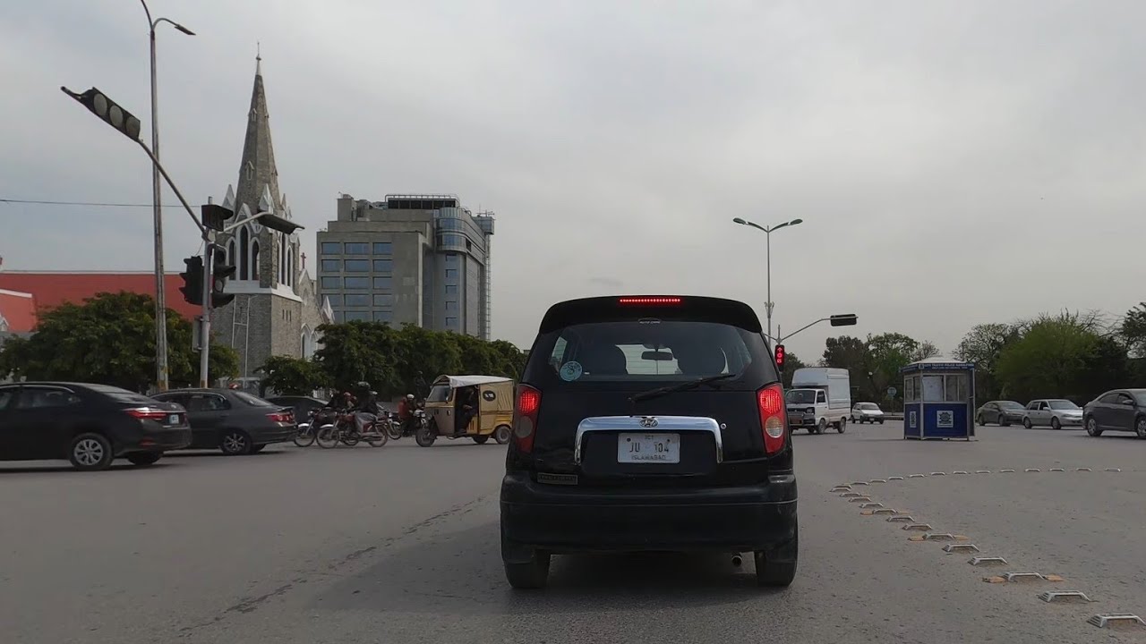 [4K] Driving in Saddar Rawalpindi Pakistan