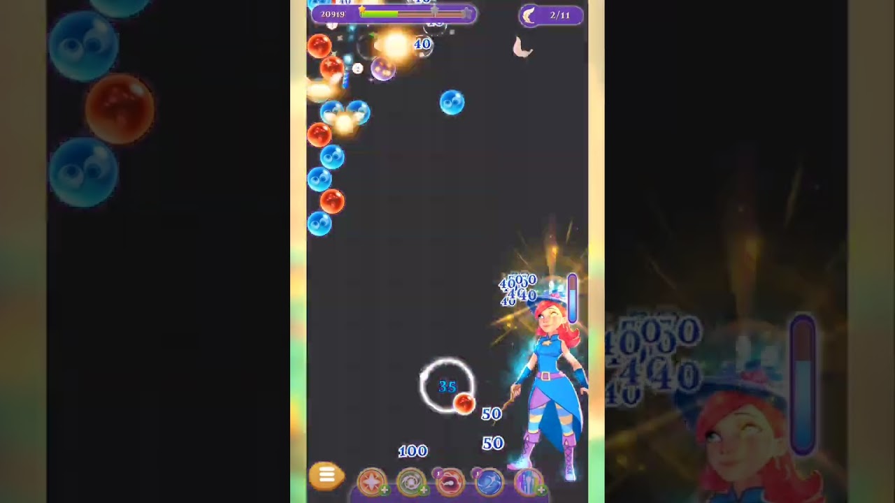 Bubble Witch 3 Saga Level 196
