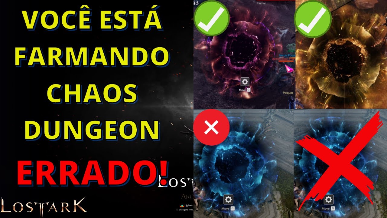 MELHOR MANEIRA DE FARMAR CHAOS DUNGEON - LOST ARK