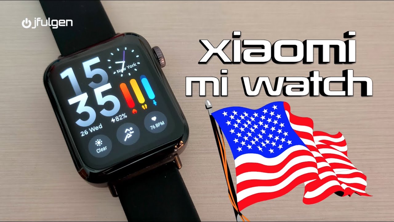 🔶 Xiaomi 🔶 Mi ⌚ Watch ⌚ en inglés 🇺🇲 OFICIAL!! 😀👍