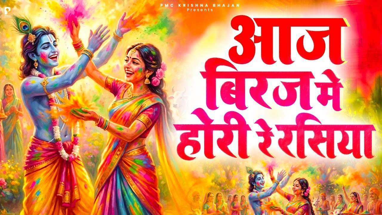 आज बीरज में होरी रे रसिया | New Krishna Holi Bhajan 2026 | Holi Special | Barsana Holi Special 2026