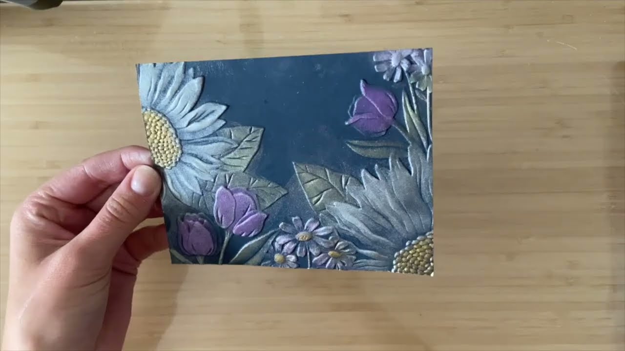 Fun EMBOSSING FOLDER TECHNIQUES to try!
