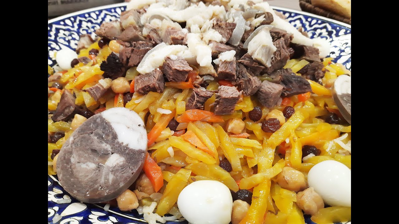 Бухарский плов «Ош-и софи»