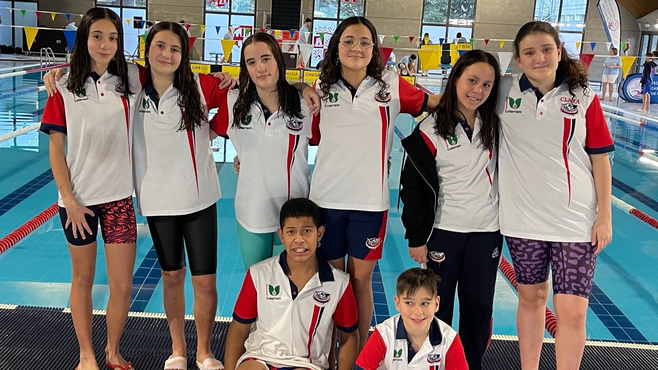 4x100L femenino X CTO CyL Alevin invierno Ávila