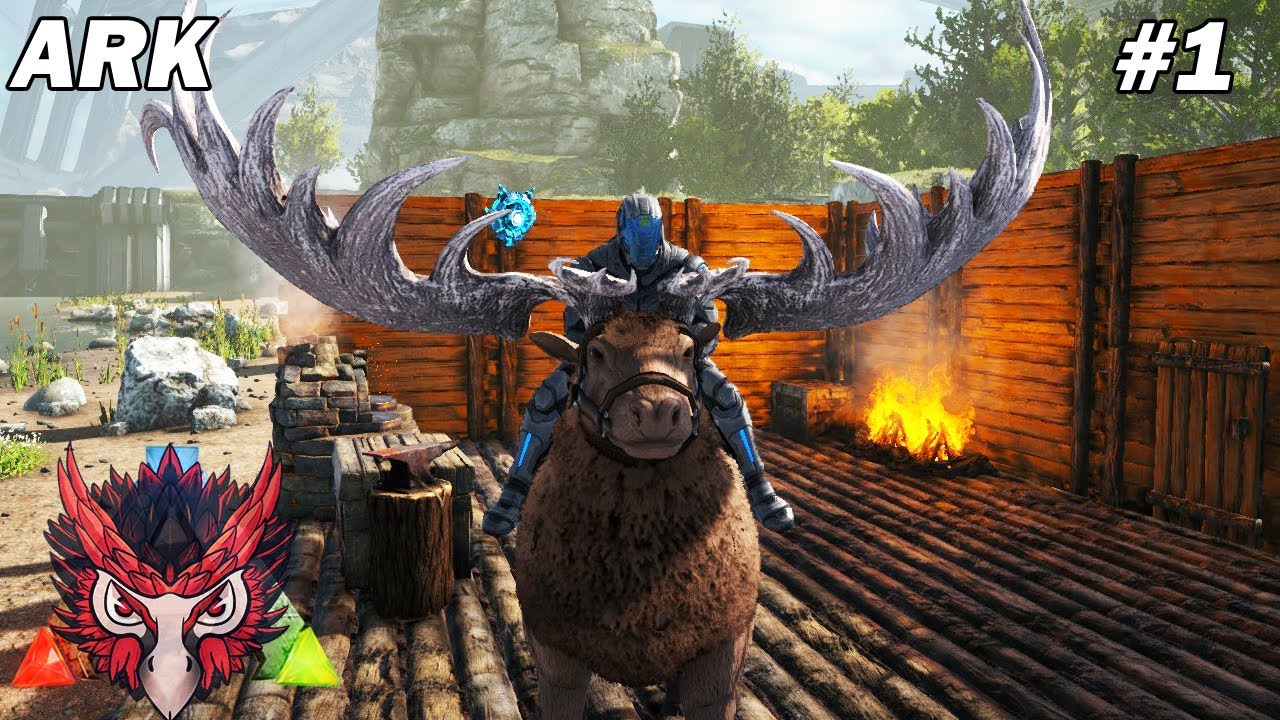 Début d'une grande aventure en Cluster sur Ark  ! Ark Survival Evolved Ep1 S2