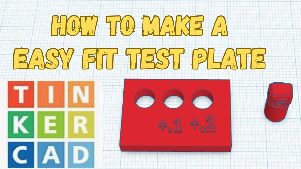 How to make a simple fit test in Tinkercad in 2026