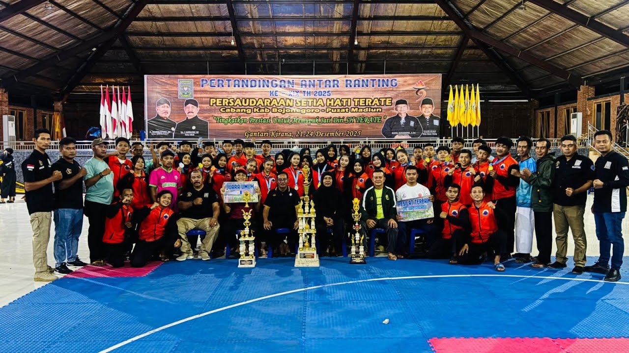 🟡Final Pertandingan Antar Ranting SHTerate Cup Ke - XIX Ranting Kapas Raih Juara Umum I Tahun 2025