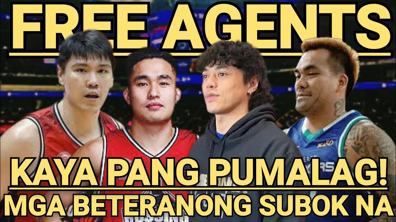UNRESTRICTED FREE AGENTS; MGA BETERANONG SUBOK NA AT KAYANG-KAYA PANG PUMALAG SA PBA!