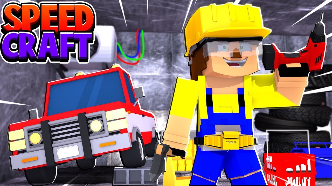 DÜNYANIN EN İYİ ARABASINI YAPTIM 😂 #31 SPEEDCRAFT - Minecraft