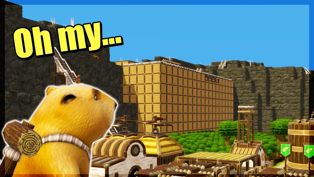 Expanding the Colony into our first HUGE RESERVOIR in Timberborn!