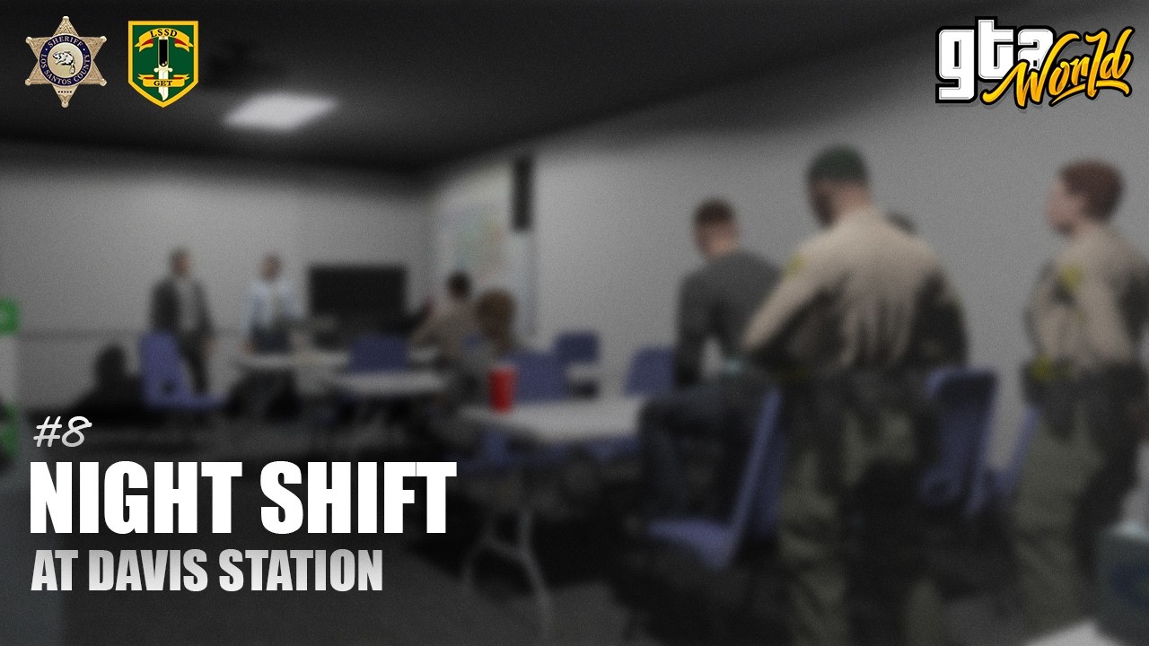 [GTA:WORLD.TR] Night Shift at Davis Station #8 | LSSD